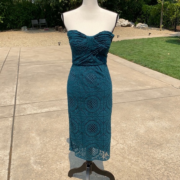 Burberry Lace Corset Dress